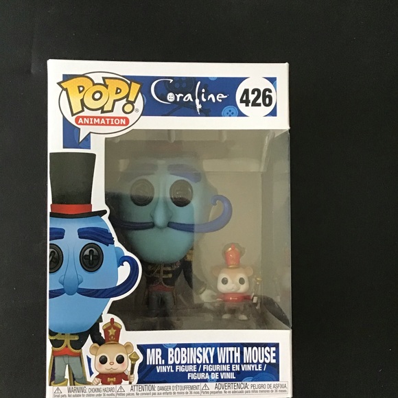 Funko Other - Coraline Mr. Bobinsky with Mouse Funko POP